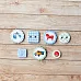 Набор цветного чипборда "Шалунишка" (ScrapMania)