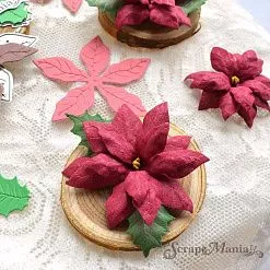 Нож "Пуансеттия. Малая", 8,5х6 см (ScrapMania) Есть нюанс