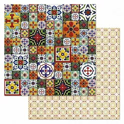 Бумага "Сердце востока. Плитка" (ScrapMania)