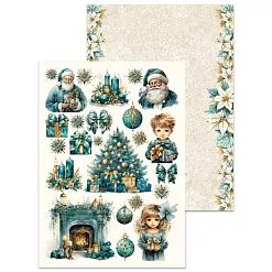 Набор бумаги А5 для вырезания "Магия зимы", 14 листов (CraftStory) Набор бумаги А5 для вырезания "Магия зимы", 14 листов (CraftStory)
