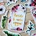 Набор высечек из бумаги "Роскошный фламинго", 81 шт (ScrapMania)