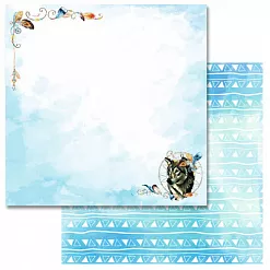 Набор бумаги 30,5х30,5 см "Этника. Твоя вселенная", 6 листов (ScrapMania)