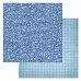 Бумага "Фономикс. Голубой. Блеск" (ScrapMania)