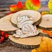 Чипборд "Гриб боровик", 4,2х3,5 см (WoodHome)