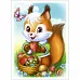 Тканевая карточка "Детский сад. Запасливая белочка" (ScrapMania)
