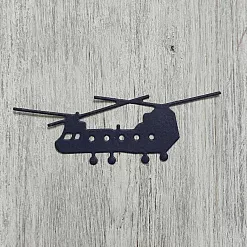 Нож "Военный вертолет", 7,5х2,7 см (ArtScrap)