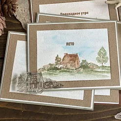 Штамп "Домик", 7,2х3,4 см (Скрапклуб) Штамп "Домик", 7,2х3,4 см (Скрапклуб)