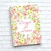 Заготовка для блокнота 14х20 см "Весна. Розовые цветы" (ScrapMania)
