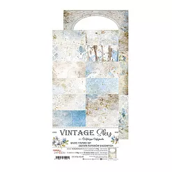 Набор бумаги 30х15 см "Vintage sky. Basic", 18 листов (CraftO'clock)