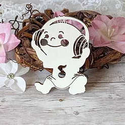 Чипборд "Музыкант" (LeoMammy)