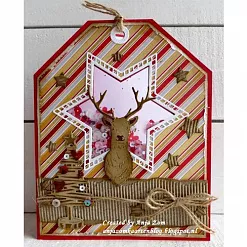 Нож для вырубки и тиснения "Олень" (Marianne design) Нож для вырубки и тиснения "Олень" (Marianne design)