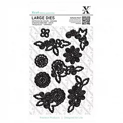 Набор ножей для вырубки "Цветы. Собери рамку" (DoCrafts)