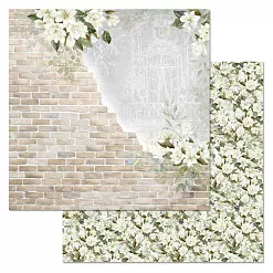 Набор бумаги 30,5х30,5 см "Улочки счастья", 12 листов (ScrapMania)