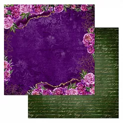 Бумага "Пионовый роман. Чувственный" (ScrapMania) Бумага "Пионовый роман. Чувственный" (ScrapMania)