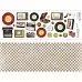 Лист с картинками 10х30 см "СССР. Мелодия" (ScrapMania)