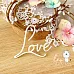 Чипборд "Love", 6,1х5 см (LeoMammy)