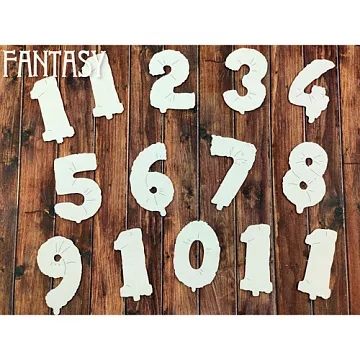 Чипборд "Набор. Цифры в праздник 2361" (Fantasy)