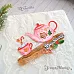 Нож "Добрый праздник. Чайная пара", 4,8х7,5 см (ScrapMania)