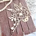 Нож "Цветок с шестеренками и подвесками", 8х10,5 см (ScrapMania)