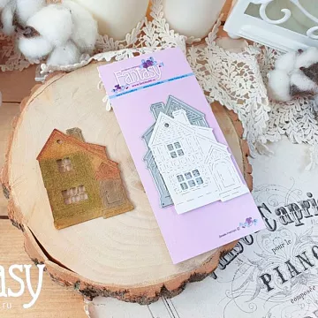 Нож "Домик 1607", 5х6,7 см (Fantasy)