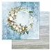 Бумага "Времена года: зима. Венок" (ScrapMania)