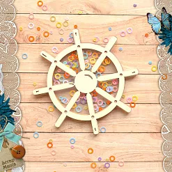 Чипборд "Морячок. Шейкер. Штурвал. Большой" (ScrapMania) Чипборд "Морячок. Шейкер. Штурвал. Большой" (ScrapMania)