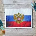 Тканевая карточка "Армейский альбом. Герб России" (ScrapMania)