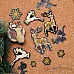 Набор высечек из бумаги "Фономикс. Новогодний. Ночь", 39 шт (ScrapMania)