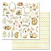 Набор бумаги 30,5х30,5 см "Лесное чудо", 12 листов (ScrapMania)