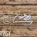 Чипборд "Надпись. Листопад 2255" (Fantasy)