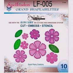 Набор ножей для вырубки и тиснения "Цветочки" (Spellbinders) Набор ножей для вырубки и тиснения "Цветочки" (Spellbinders)