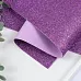 Лист фоамирана с глиттером 50х50 см "Сиреневый", толщина 2 мм