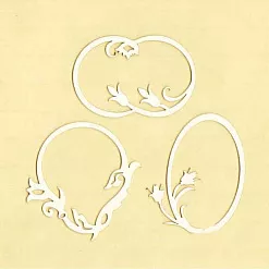 Набор украшений из чипборда "Рамки 3" (Salvadorica) Набор украшений из чипборда "Рамки 3" (Salvadorica)