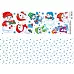 Лист с картинками 10х30 см "Снеговички в шапках" (ScrapMania)