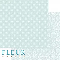 Набор бумаги 15х15 см "Шебби Шик Базовая 2.0", 24 листа (Fleur-design)