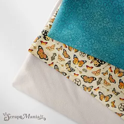Отрез ткани 75х50 см "Вечные странники. Шестеренки" (ScrapMania)