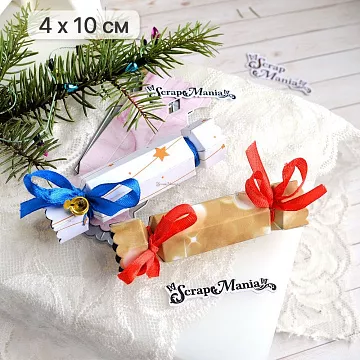 Нож "Бумажная конфета. Малая", 4х10 см (ScrapMania)