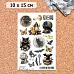 Набор наклеек А6 "Шепот магии" (ScrapMania)