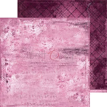 Бумага 30х30 см "Purple-Fuchsia mood 04" (CraftO'clock)