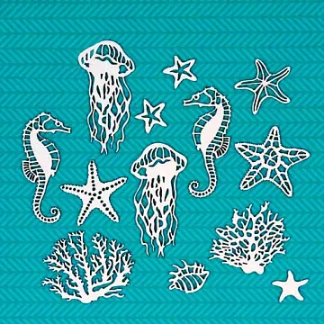 Чипборд "Морские обитатели" (CraftStory)