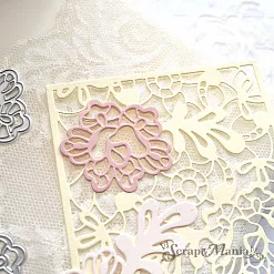 Нож "Русские сказки. Цветы" 4,5х7,7 см (ScrapMania)