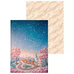 Набор бумаги А4 "Мир фантазий", 9 листов (CraftStory)