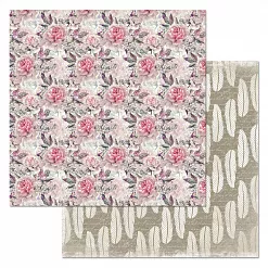 Бумага "Фономикс. Танцы ветра. Розовый пион" (ScrapMania)