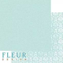 Набор бумаги 15х15 см "Шебби Шик Базовая 2.0", 24 листа (Fleur-design)