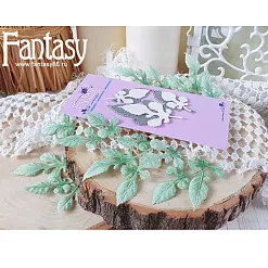 Нож "Листочки шелковицы 1432", 5,5х3,2 см (Fantasy)