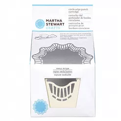 Сменный картридж к круговому дыроколу "Волнистые полосы" (Martha Stewart)