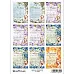 Скрап-карта А4 "Календарь 2026. Времена года. Девушки" (ScrapMania)