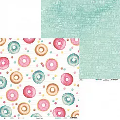 Набор бумаги 30х30 см "Sugar and Spice", 12 листов (Piatek13) Набор бумаги 30х30 см "Sugar and Spice", 12 листов (Piatek13)