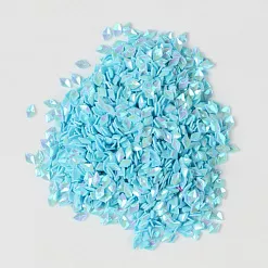 Наполнитель для шейкера "Пайетки. Голубые ромбики" (АртУзор)