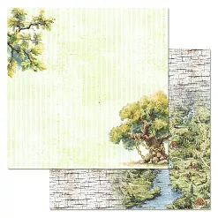 Бумага "Лукоморье. Дуб зеленый" (ScrapMania)